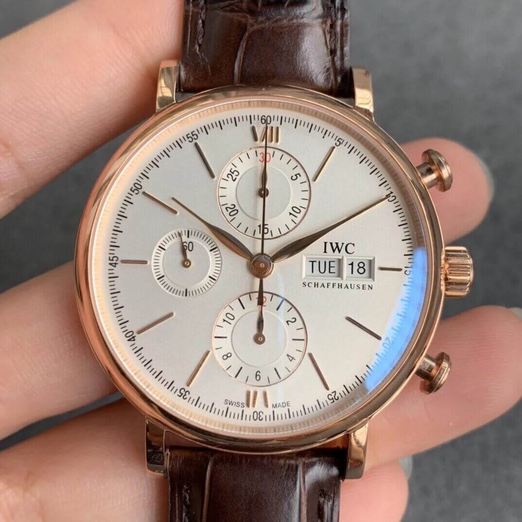 Replica IWC Portofino IW391020 1:1 Best Edition ZF Factory Silver Dial