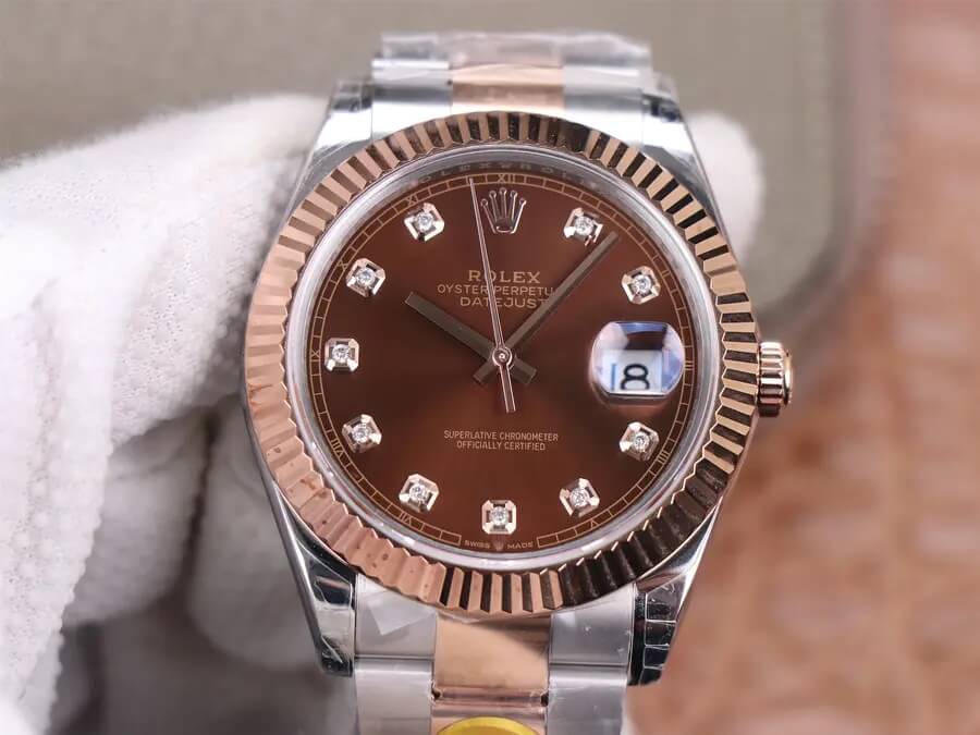 Replica R01ex Datejust M126331-0003 41MM 1:1 Best Edition TW Factory Chocolate Dial