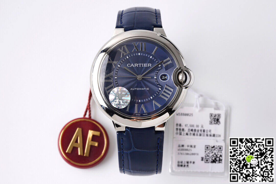 Replica Ballon Bleu De Ca*t1er 42MM WSBB0027 1:1 Best Edition AF Factory Blue Dial