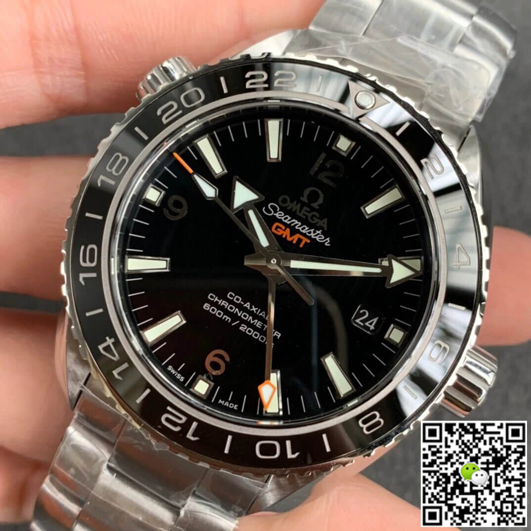 Replica 0me*ga Seamaster 232.30.44.22.01.001 1:1 Best Edition VS Factory Black Dial