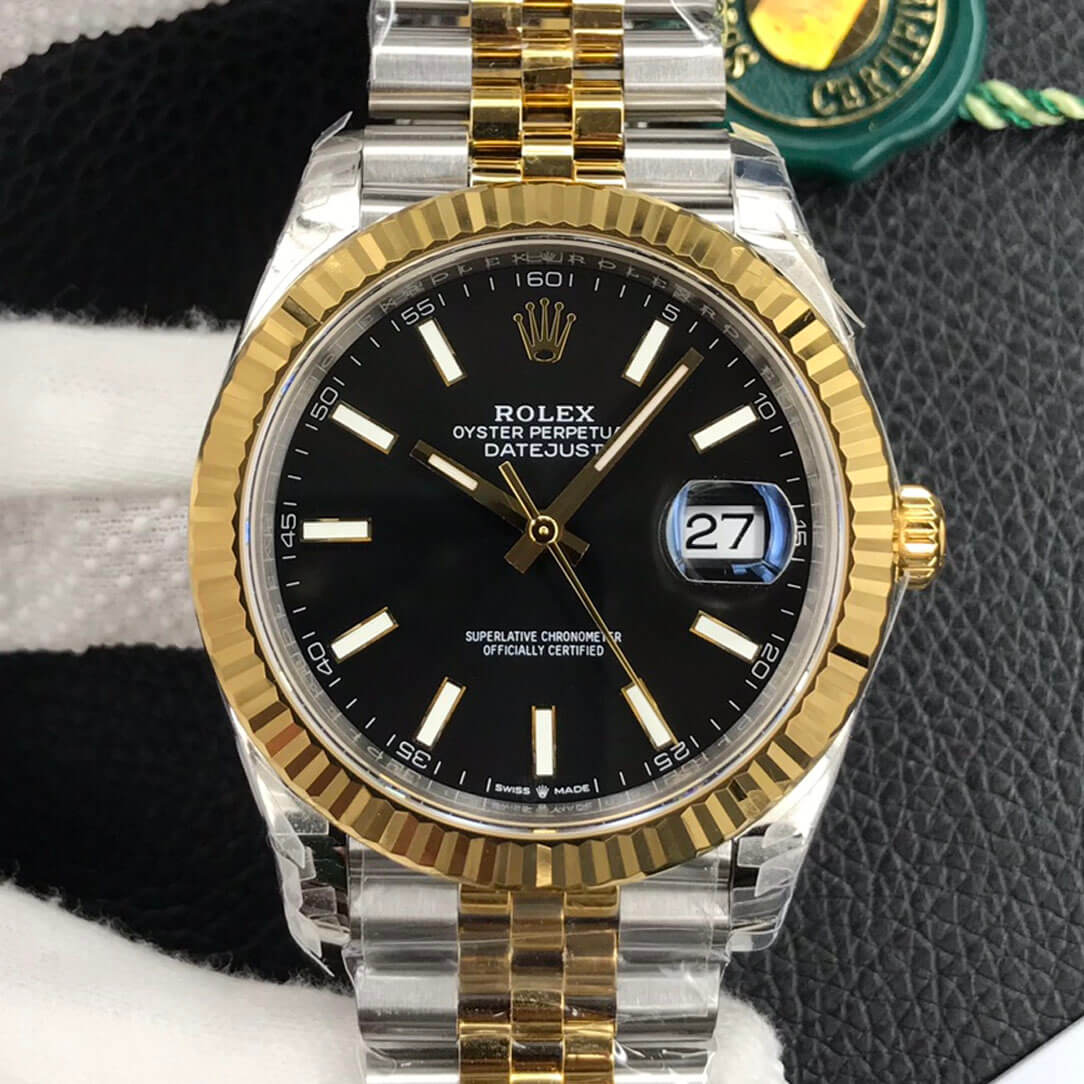 Replica R01ex Datejust M126333-0014 1:1 Best Edition VS Factory Black Dial