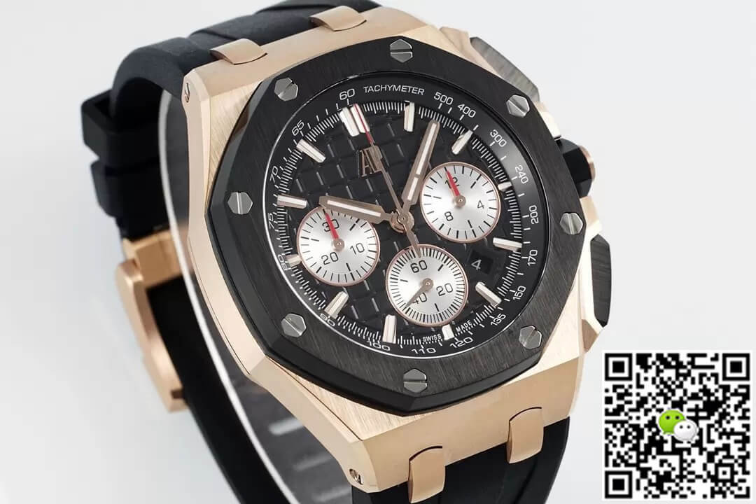 Replica Audemars P1g*et Royal Oak Offshore 26420RO.OO.A002CA.01 1:1 Best Edition APF Factory Rose Gold