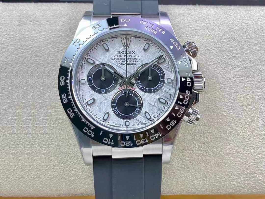 Replica R01ex Daytona M116519LN-0038 1:1 Best Edition Noob Factory Meteorite Dial