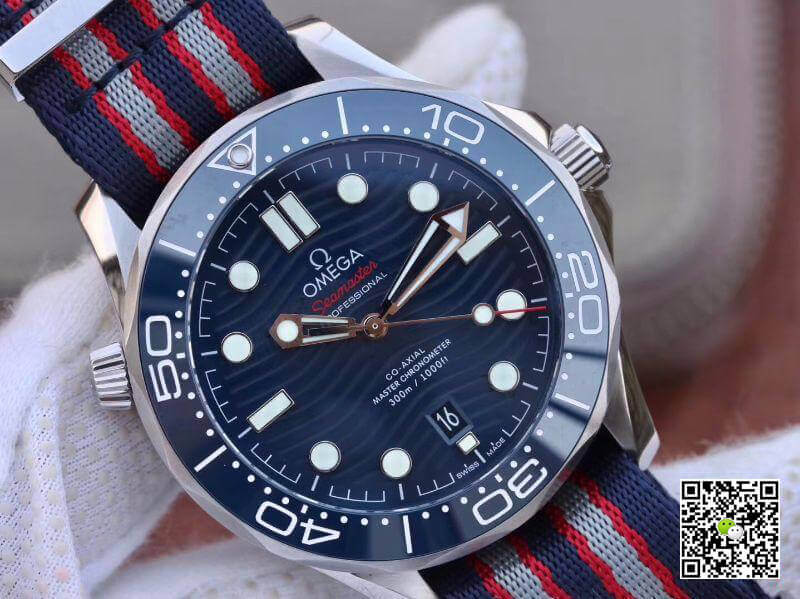 Replica 0me*ga Seamaster Diver 300m 210.30.42.20.03.001 VS Factory 1:1 Best Edition Swiss ETA2824