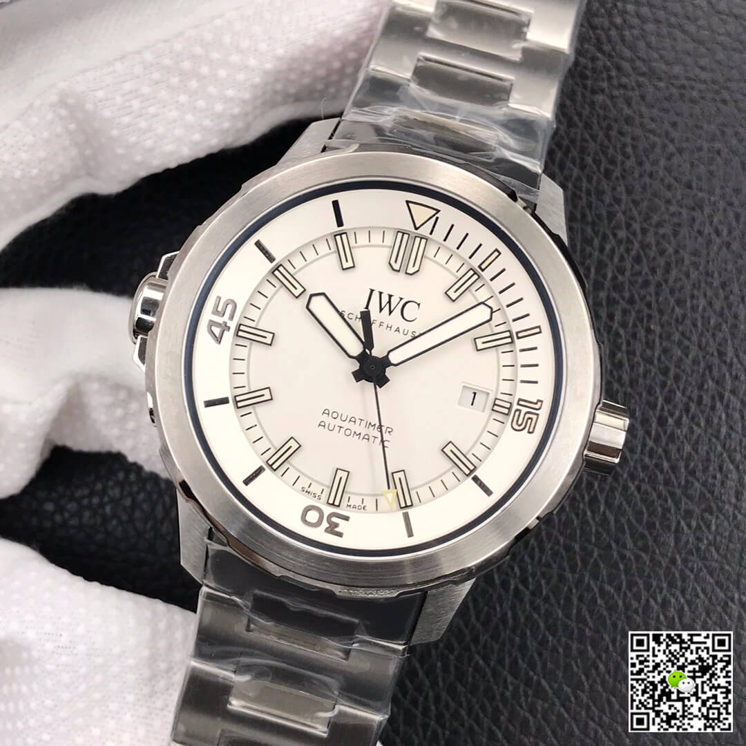 Replica IWC Aquatimer IW329004 1:1 Best Edition V6 Factory Silver White Dial