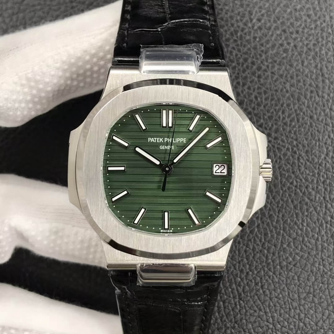 Replica Pat*k Phi1i*pe Nautilus 5711/1A-014 1:1 Best Edition 3K Factory Olive Green Dial