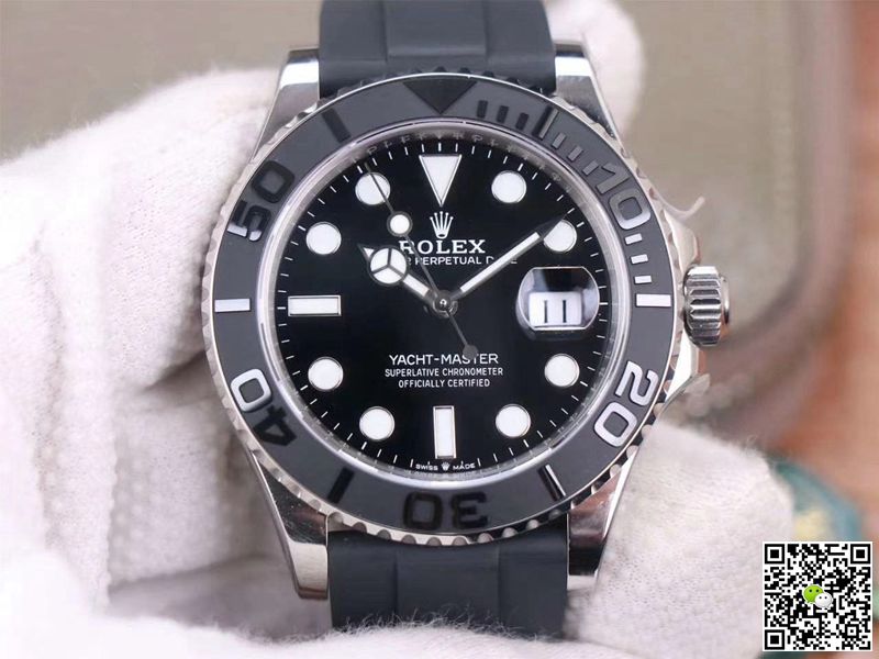 Replica R01ex Yacht Master M226659-0002 1:1 Best Edition VS Factory Black Dial Swiss ETA3235