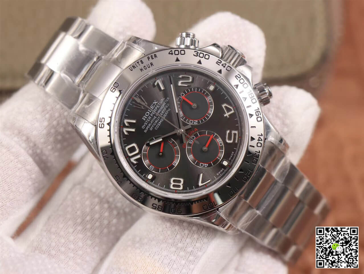 Replica R01ex Daytona Cosmograph 116509 1:1 Best Edition JH Factory Black Dial