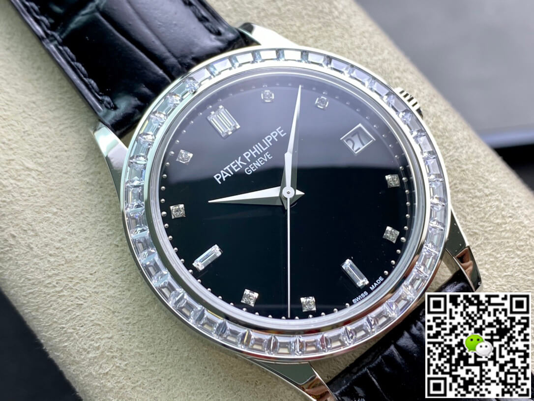 Replica Pat*k Phi1i*pe Calatrava 5298P-012 1:1 Best Edition ZF Factory Black Dial