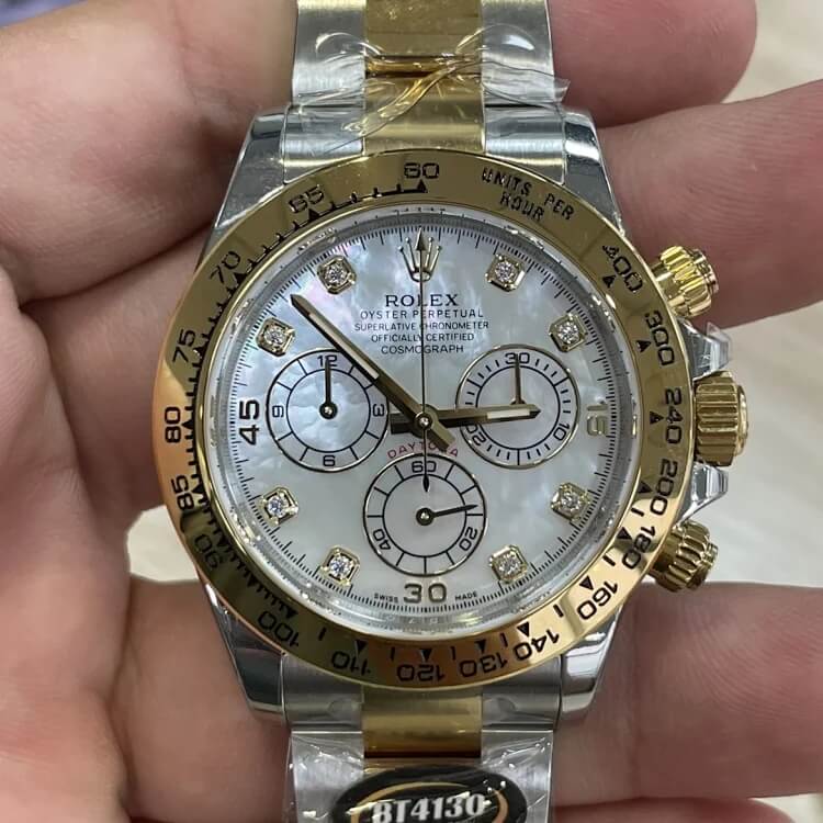 Replica R01ex Daytona M116503-0007 1:1 Best Edition BT Factory Mother-Of-Pearl Dial