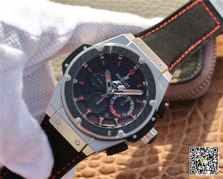 Hublot Replica King Power 703.ZM.1123.NR.FMO10 1:1 Best Edition V6 Factory Black Dial