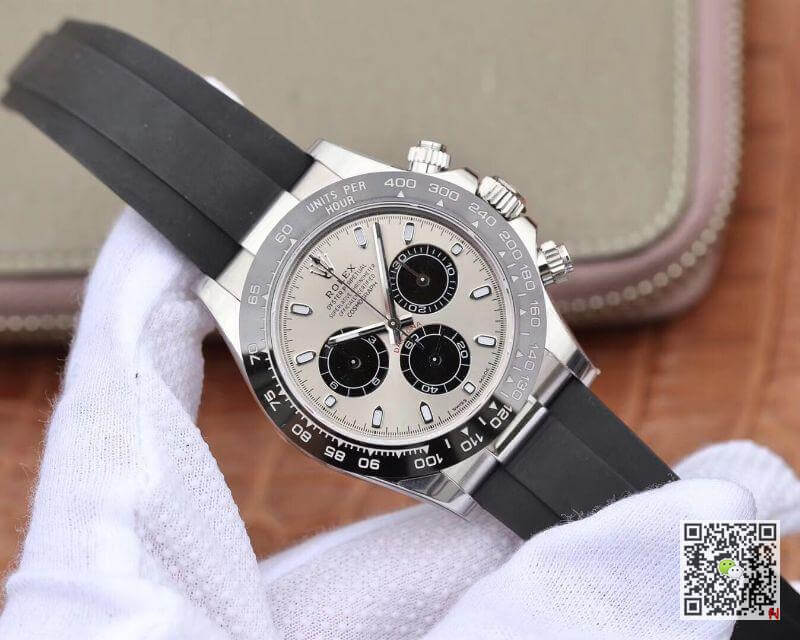 R01ex Daytona Replica Cosmograph 116519LN Noob Factory 1:1 Best Edition Swiss ETA4130 Grey Dial