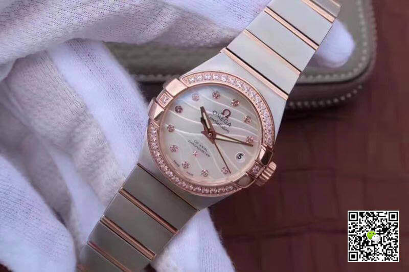 Replica 0me*ga Constellation Double Eagle Lady 3S Factory 27mm 1:1 Best Edition Swiss ETA8520