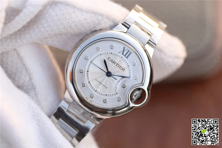 Replica Ballon Bleu De Ca*t1er WE902074 1:1 Best Edition V6 Factory D1am0nd Dial