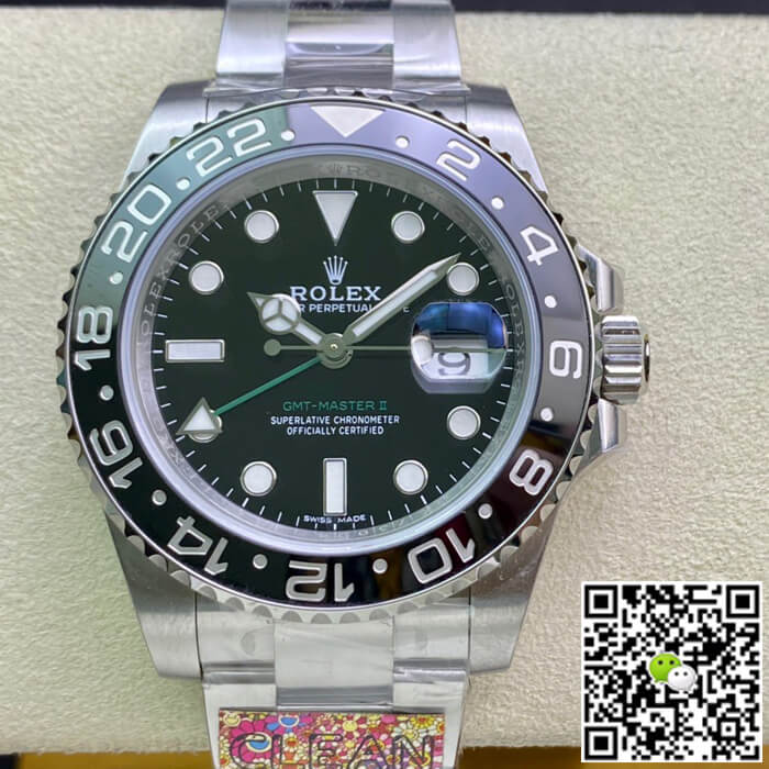 Replica R01ex GMT Master II 116710LN-78200 1:1 Best Edition Clean Factory Black Bezel