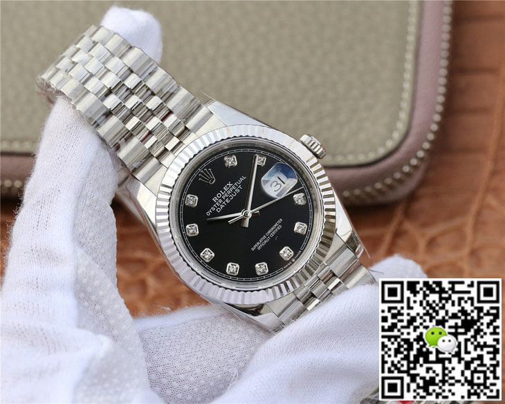 Replica R01ex Datejust M126234-0027 1:1 Best Edition GM Factory Black Dial