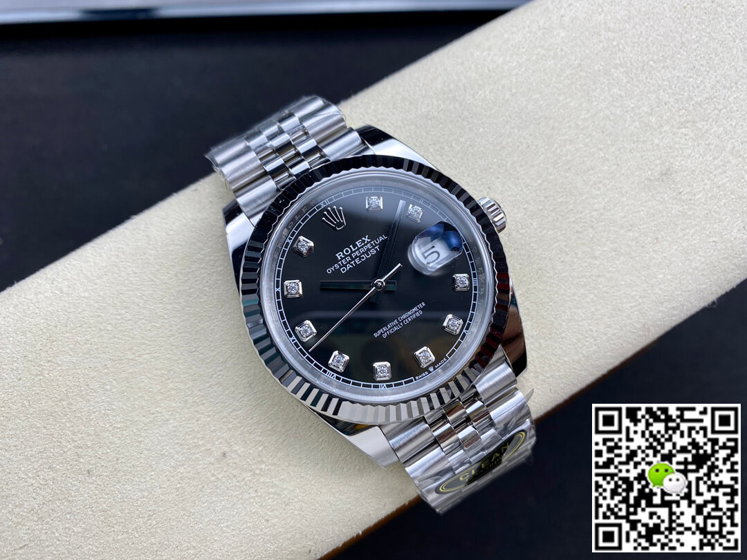 Replica R01ex Datejust M126334-0012 1:1 Best Edition Clean Factory Black Dial