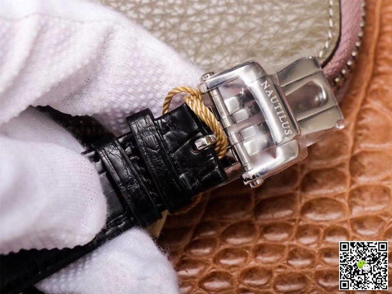 Replica Pat*k Phi1i*pe Nautilus 5726A-001 1:1 Best Edition PF Factory Black Strap Swiss ETA324