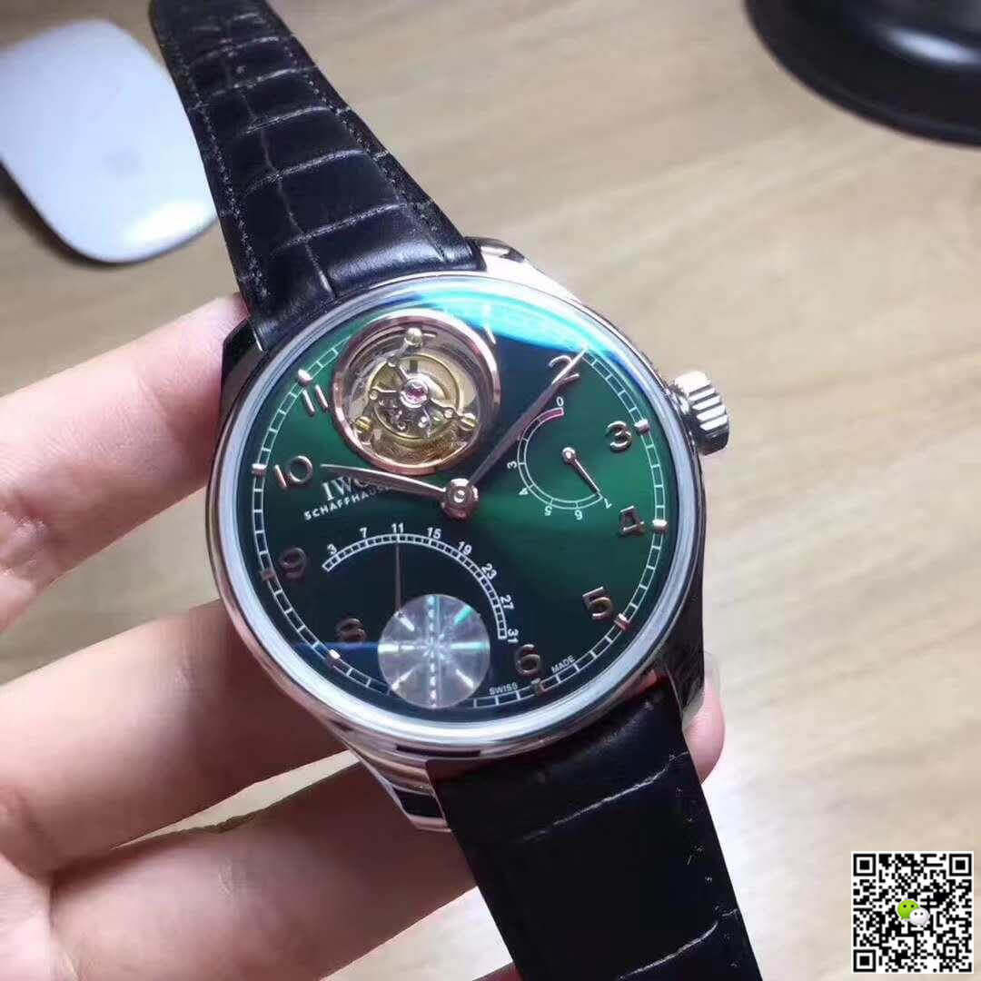 IWC Replica Portuguese Tourbillon YL Factory Men Watches 1:1 Best Edition Swiss Tourbillon