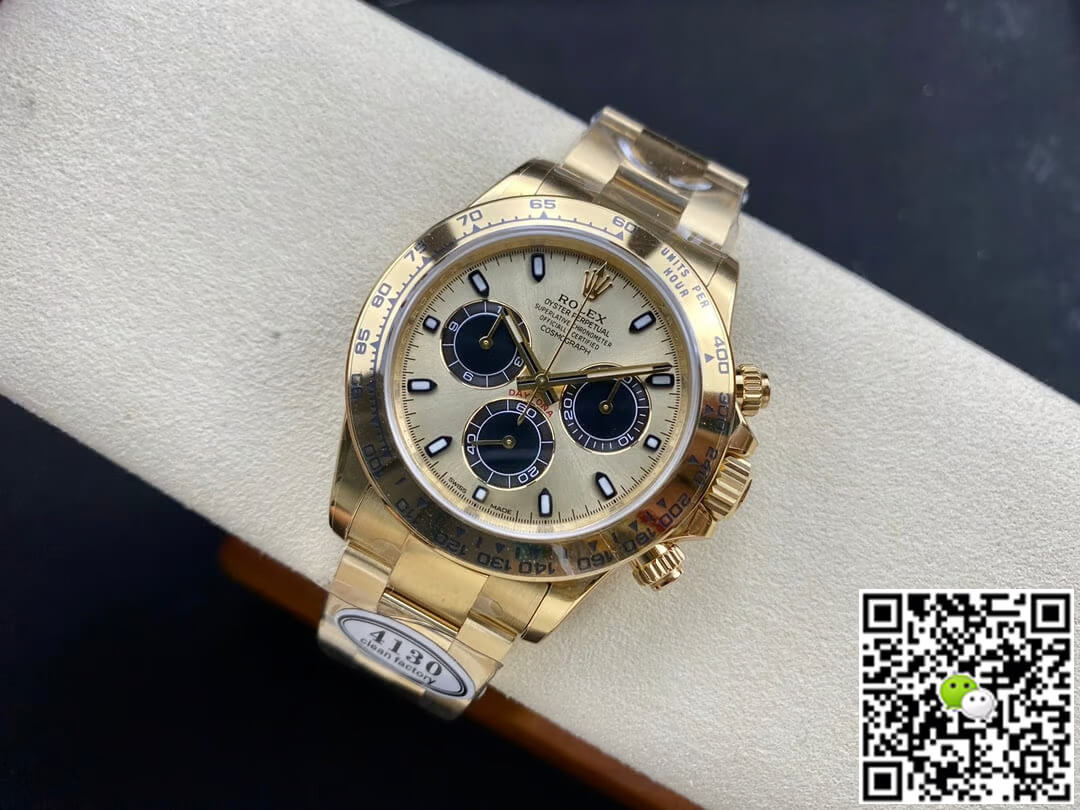 Replica R01ex Cosmograph Daytona M116508-0014 1:1 Best Edition Clean Factory Yellow Gold