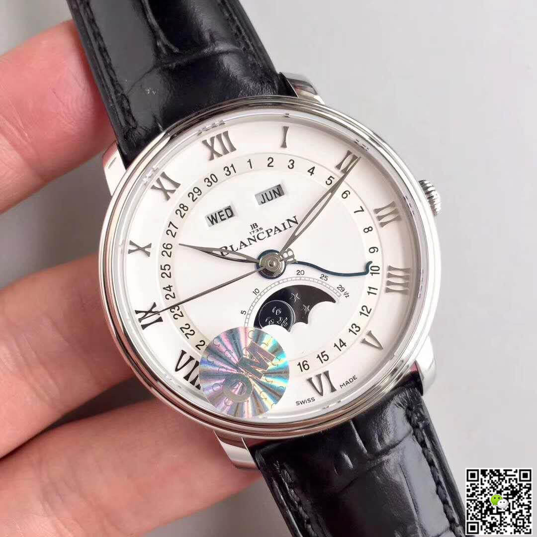 Replica Blancpain Villeret 6654-1127-55B OM Factory 1:1 Best Edition Swiss ETA6654