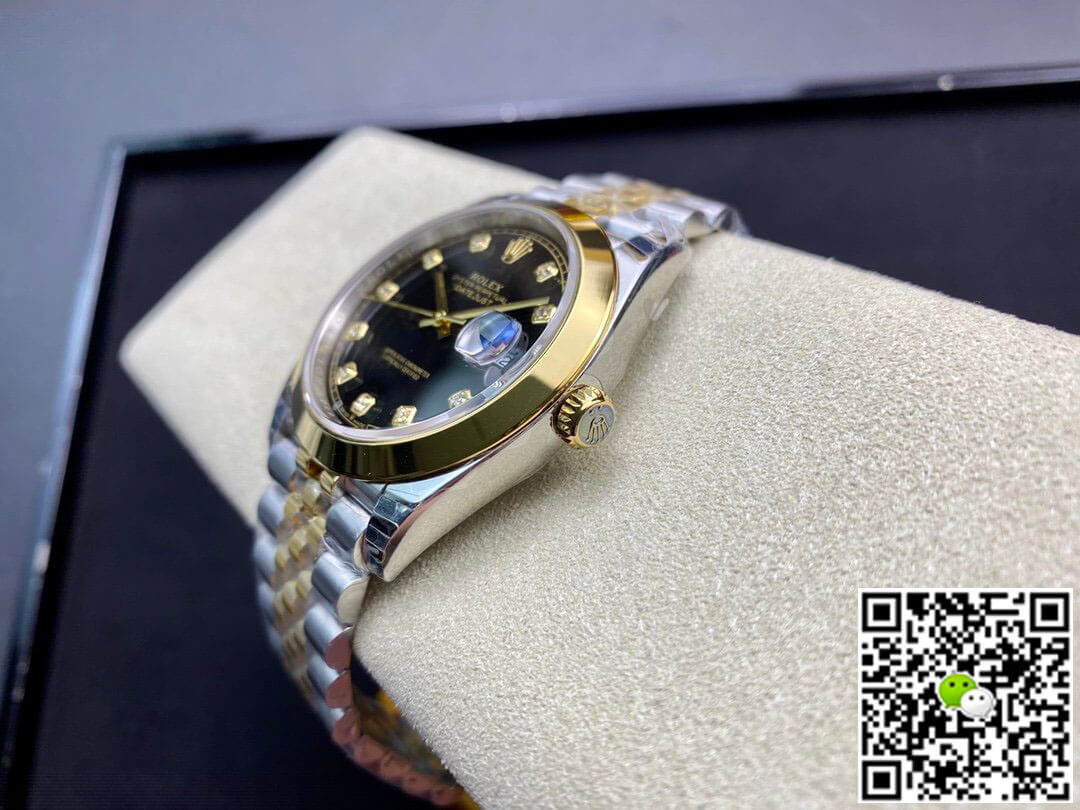 Replica R01ex Datejust M126303-0006 1:1 Best Edition EW Factory Black Dial