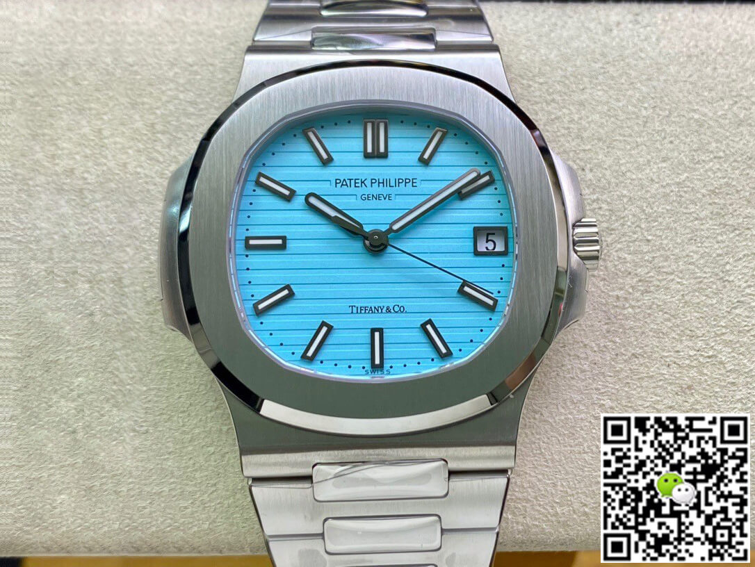 Replica Pat*k Phi1i*pe Nautilus 5711/1A-018 170th Anniversary 1:1 Best Edition PPF Factory T*f*ny Blue Dial
