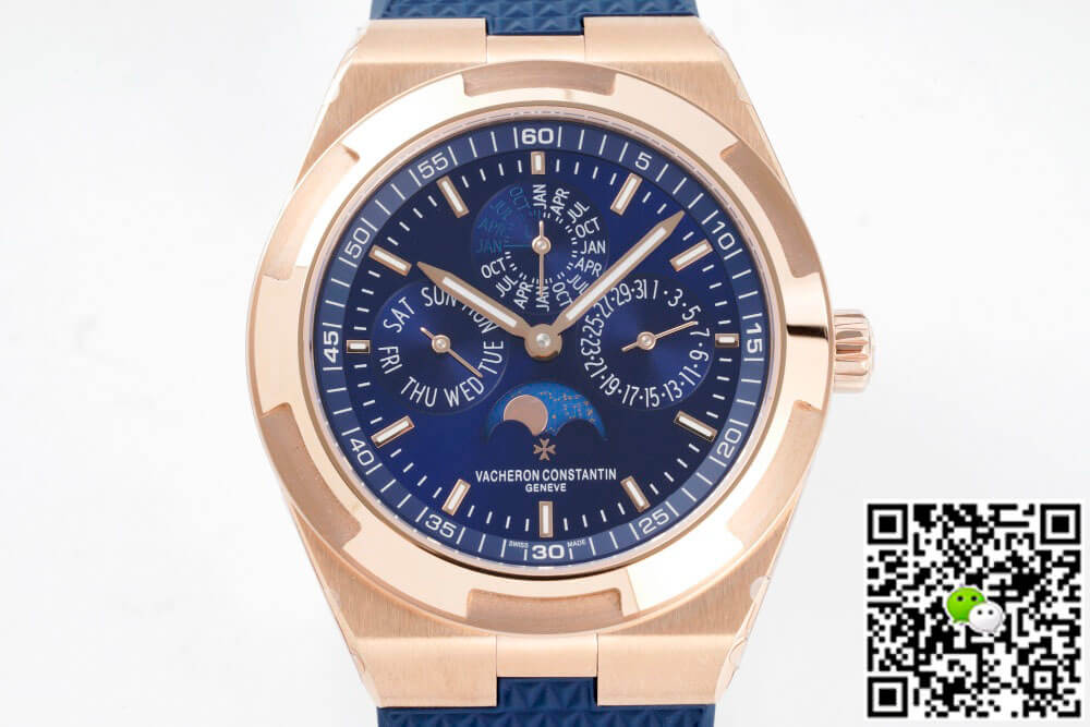 Replica Vacheron C0nstan1n Overseas 4300V/120R-B509 1:1 Best Edition 8F Factory V2 Rubber Strap