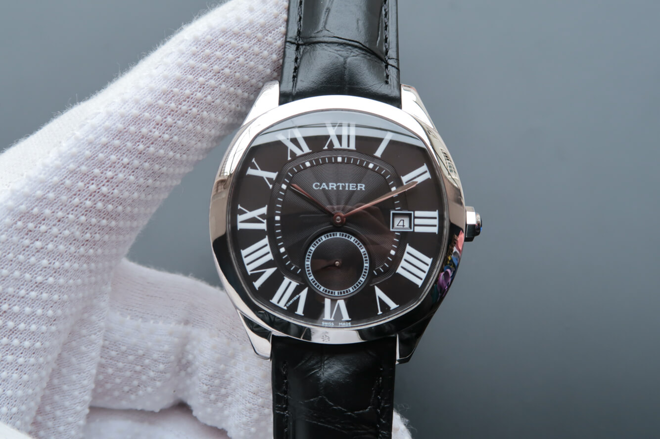 Replica Drive De Ca*t1er WSNM0009 1:1 Best Edition V6 Factory Black Dial