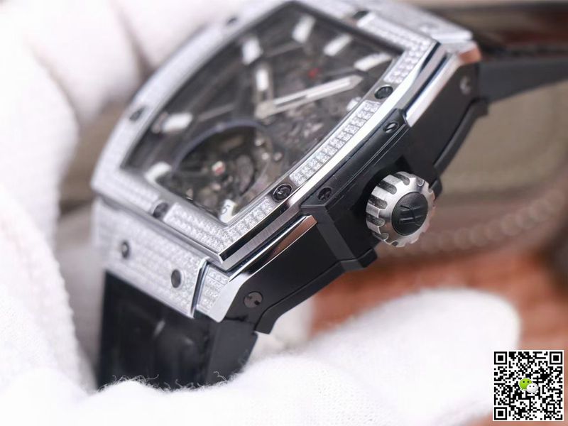Hublot Replica Masterpiece Tourbillon 906.NX.0129.VR.AES13 1:1 Best Edition JB Factory D1am0nd Swiss HUB 9006
