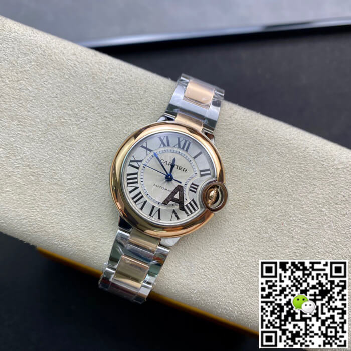 Replica Ballon Bleu De Ca*t1er W2BB0023 33MM 1:1 Best Edition V6 Factory Rose Gold