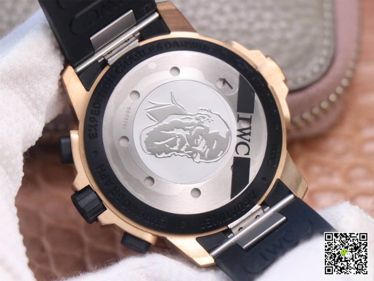 Replica IWC Aquatimer Darwin Adventure Tour Special Edition IW379503 1:1 Best Edition V6 Factory Bronze Alloy