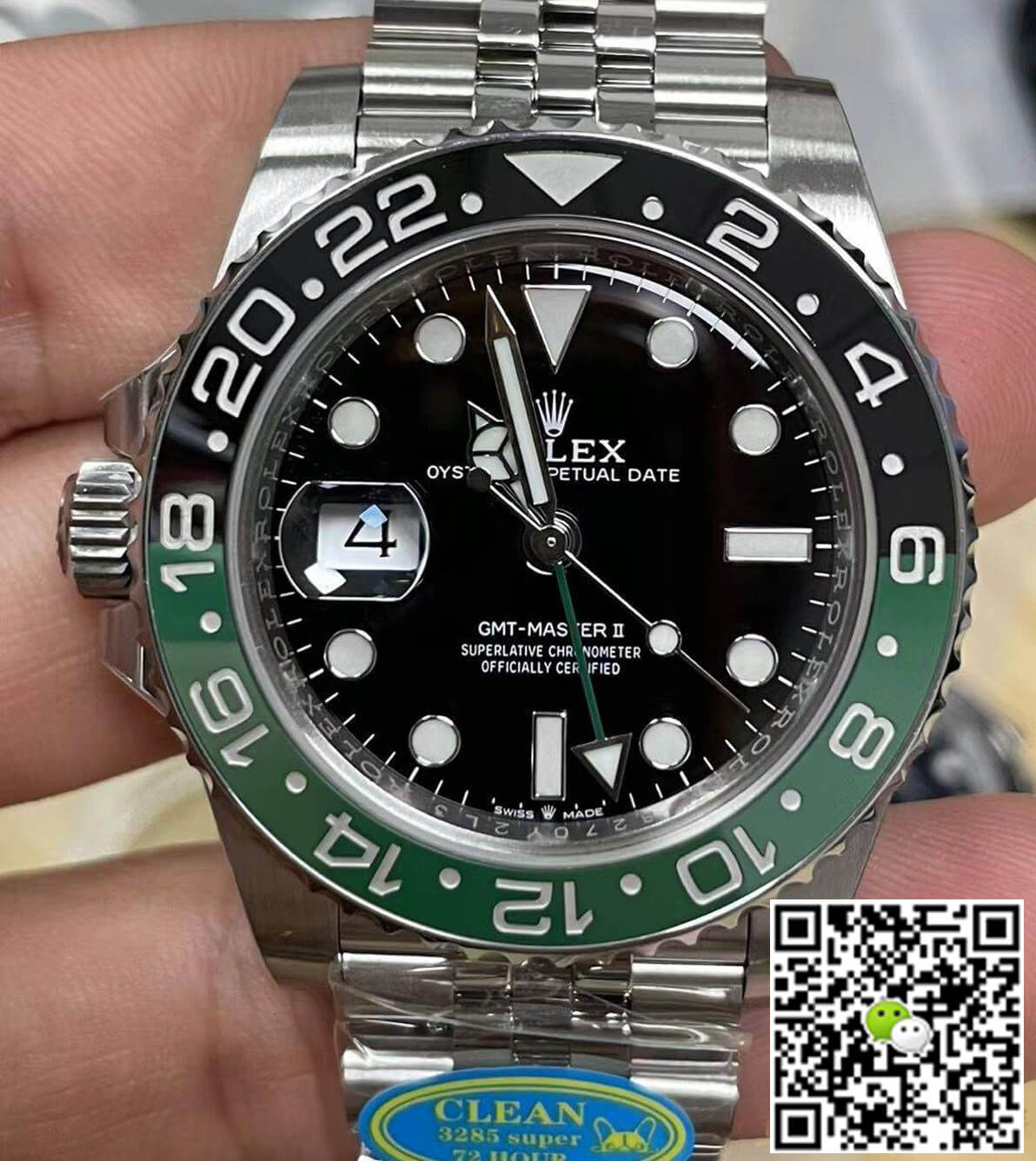 Replica R01ex GMT Master II M126720vtnr-0002 1:1 Best Edition Clean Factory V2 Black Dial
