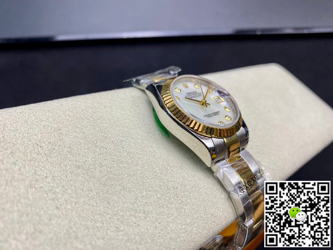 Replica R01ex Datejust M278273-0027 31MM 1:1 Best Edition EW Factory D1am0nd-set Dial