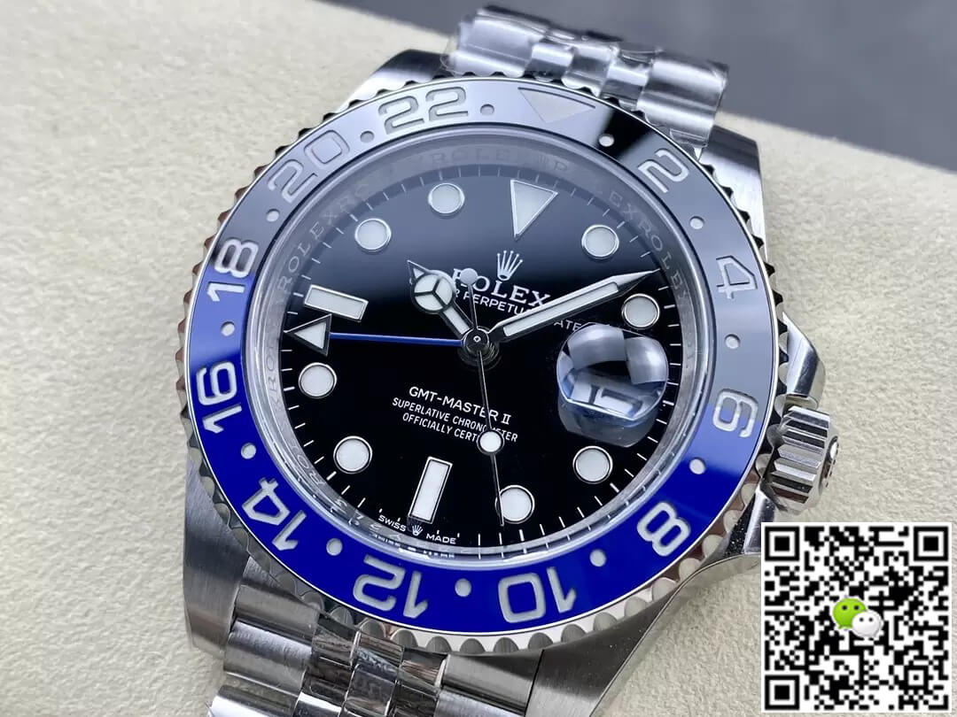 Replica R01ex GMT Master II M126710BLNR-0002 1:1 Best Edition C+ Factory Ceramic Bezel