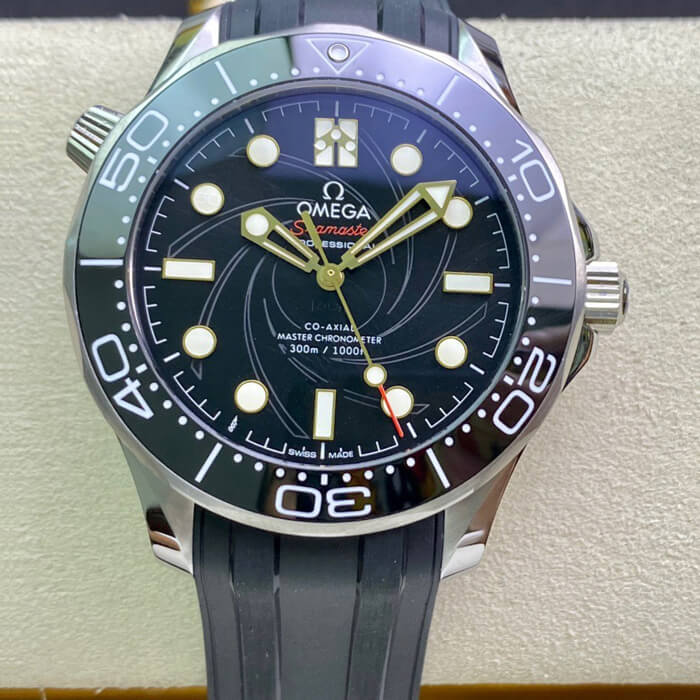 Replica 0me*ga Seamaster Diver 300M 210.22.42.20.01.004 1:1 Best Edition OR Factory Rubber Strap