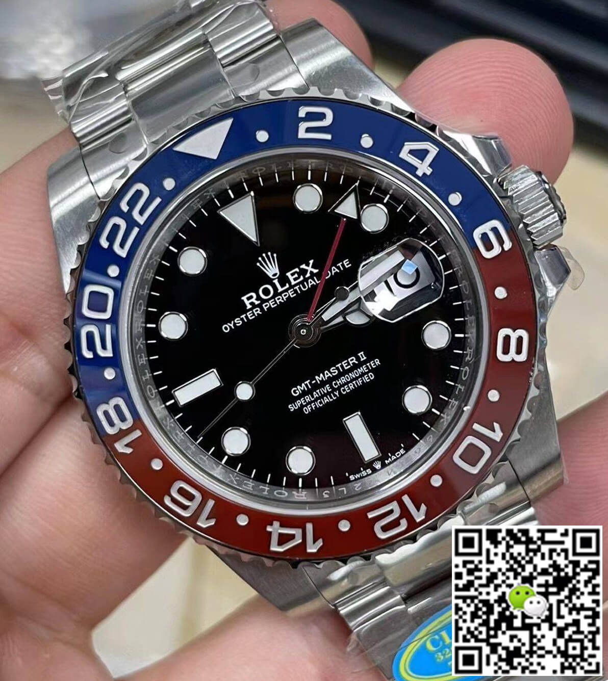 Replica R01ex GMT Master II M126710BLRO-0002 1:1 Best Edition Clean Factory V2 Black Dial