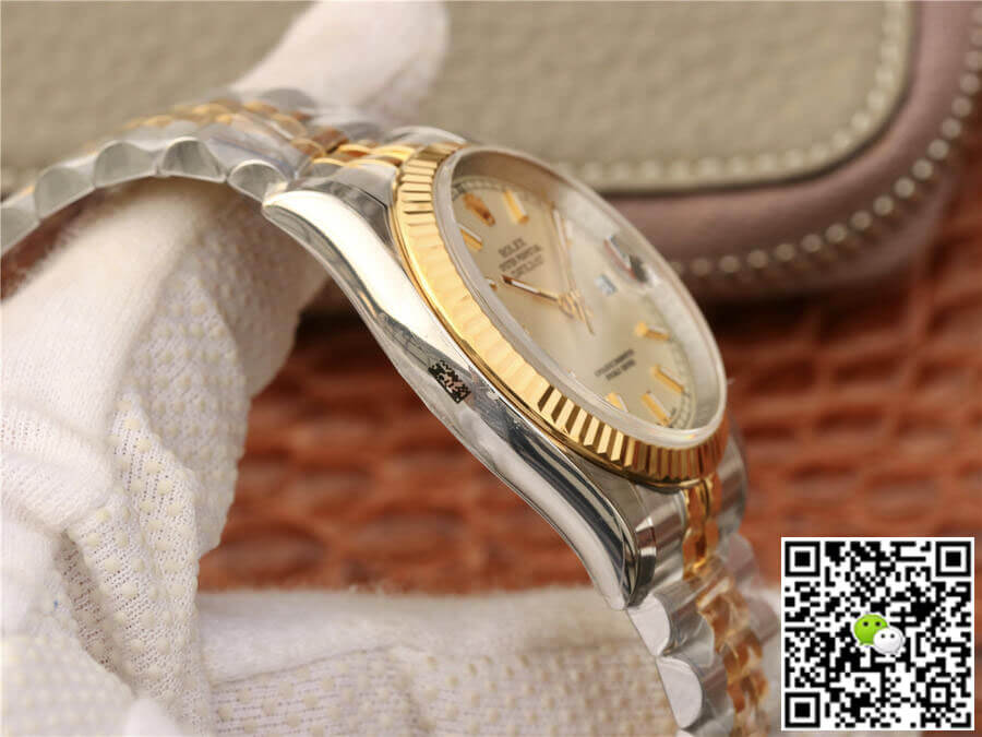 Replica R01ex Datejust 116233 1:1 Best Edition AR Factory Yellow Gold