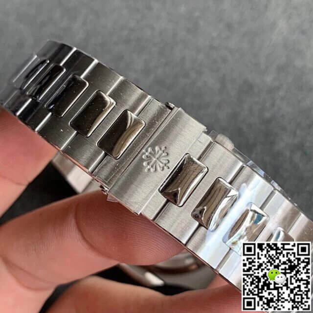 Replica Pat*k Phi1i*pe Nautilus 5711/1A-011 1:1 Best Edition PPF Factory V4 White Dial Swiss ETA324
