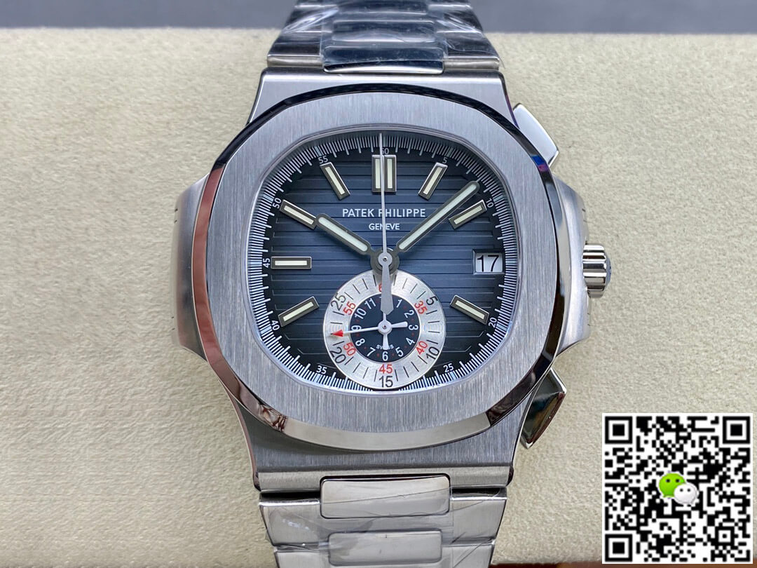 Replica Pat*k Phi1i*pe Nautilus 5980/1A-001 1:1 Best Edition PPF Factory Blue Dial