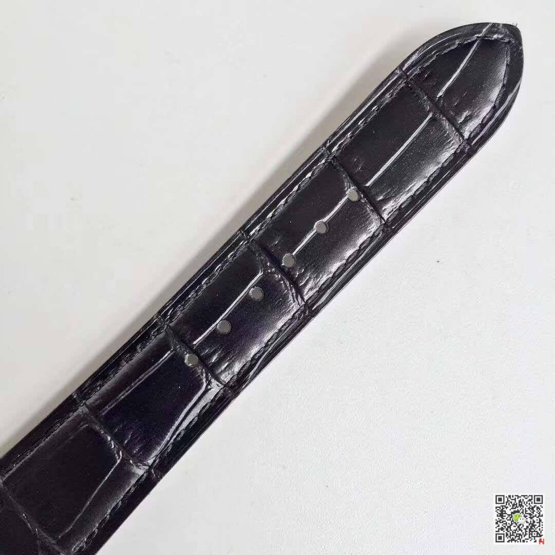 Replica Jaeger-LeCoultre Master Ultra-Thin Q1368420 ZF Factory 1:1 Best Edition Swiss ETA925 Silver Dial Black Leather Strap