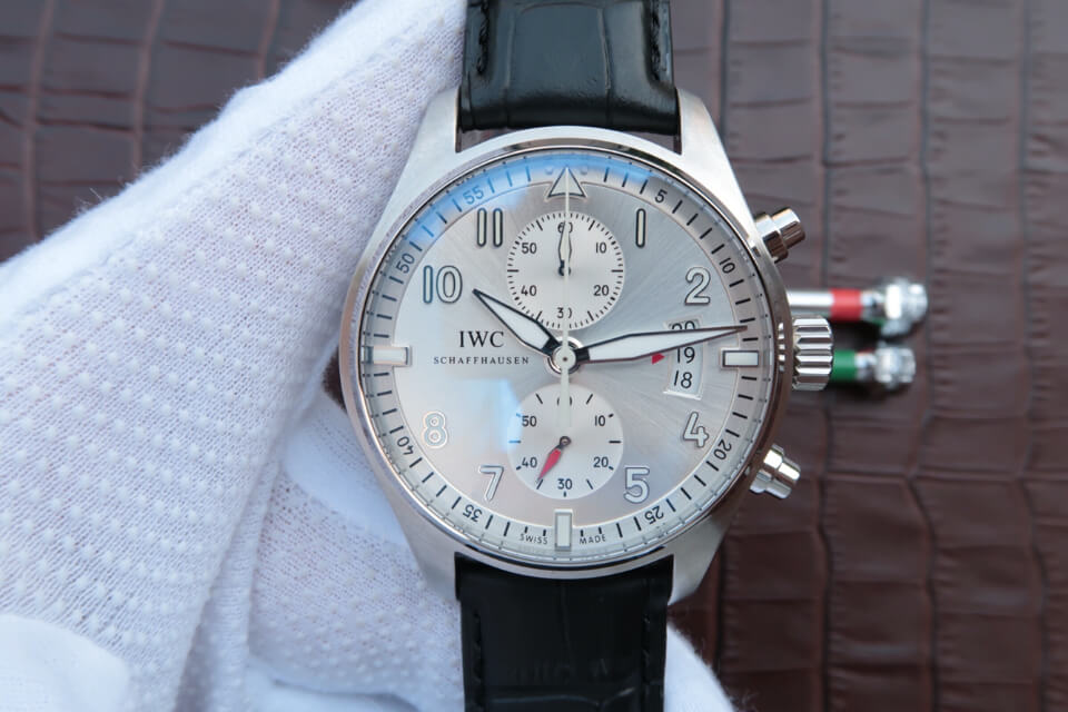 Replica IWC Pilot JU-AIR Special Edition IW387809 1:1 Best Edition ZF Factory Rhodium Dial