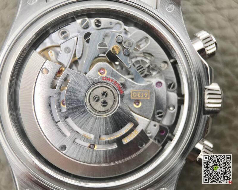 R01ex Daytona Replica  Cosmograph 116519 Noob Factory 1:1 Best Edition D1am0nds Markers Swiss ETA4130 Black Rubber Strap