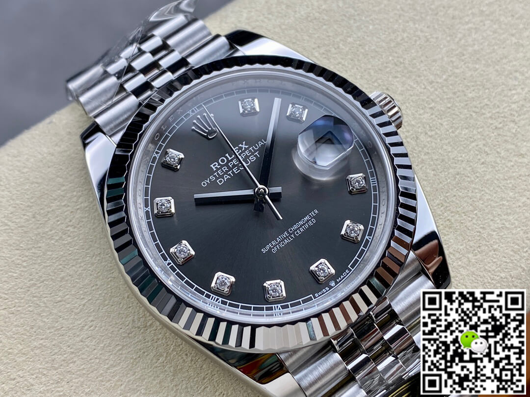 Replica R01ex Datejust M126334-0006 1:1 Best Edition Clean Factory Gray Dial