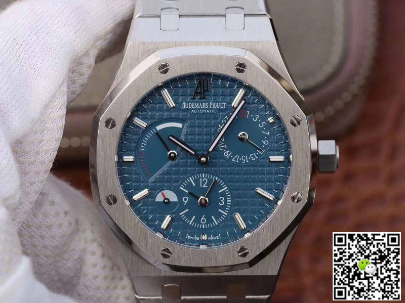 Replica Audemars P1g*et Royal Oak 26120ST.OO.1220ST.02 TWA Factory 1:1 Best Edition Swiss ETA2329 Blue Dial