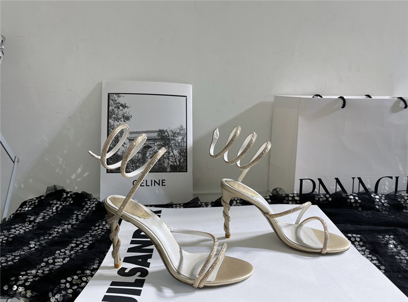 rene caovilla cleo heels
