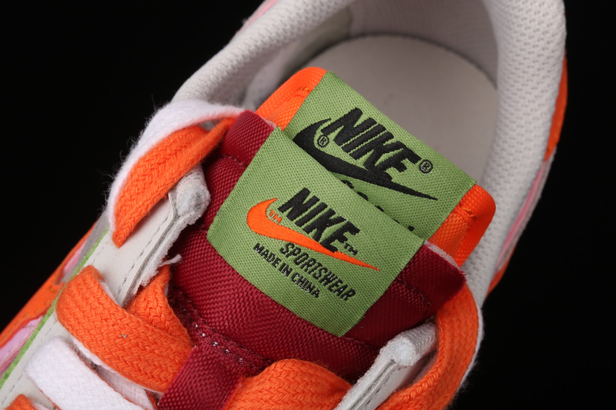 Nike LD Waffle Sacai CLOT Net Orange Blaze