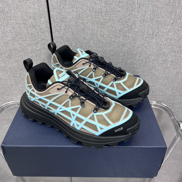 D10r B31 RUNNER SNEAKER KHAKI TEAL   DO097
