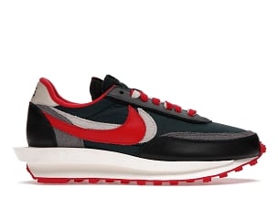 Nike LD Waffle, Sacai Undercover Midnight Spruce University Red