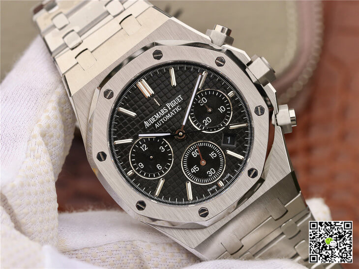 Replica Audemars P1g*et Royal Oak Chronograph 26320ST.OO.1220ST.01 1:1 Best Edition OM Factory Black Dial